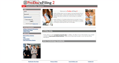 Desktop Screenshot of prodocefile.com