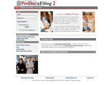 Tablet Screenshot of prodocefile.com